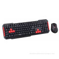 Wireless keyboard and mouse combo, fashion and multimedia design, home/office/gaming using